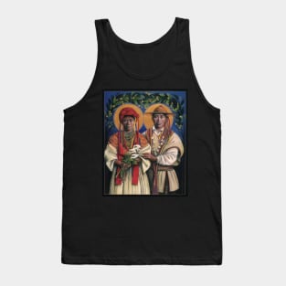 Guatemalan Marriage of Joseph & Mary Tank Top